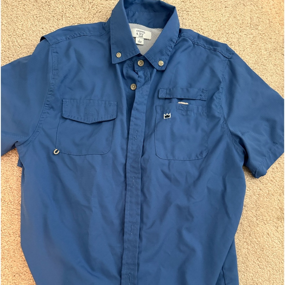 Crown and Ivy fishing shirt